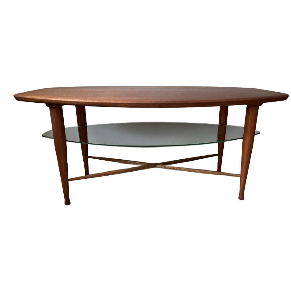 Vintage Mid- Century Modern Deense Jaren '60 Teakhouten Salontafel / Koffietafel image 1