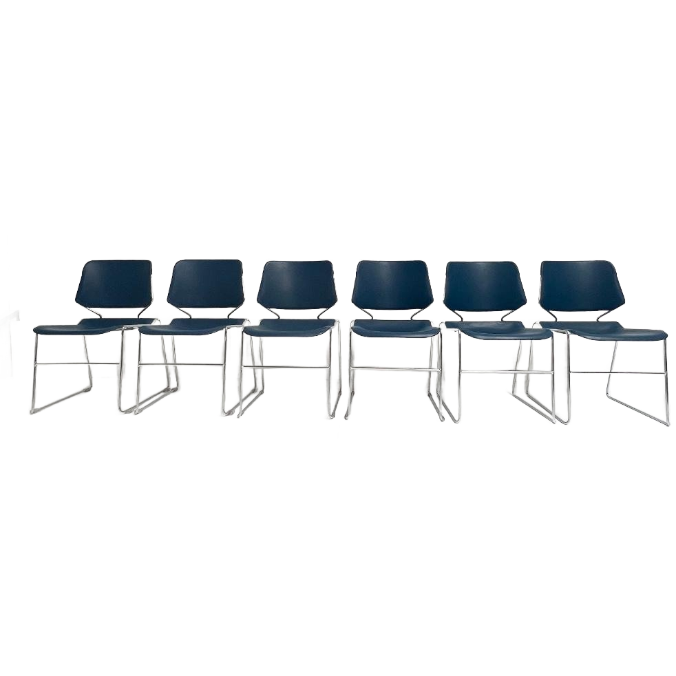 Stapelbare Matrix Krueger Stoel Van Thomas Tolleson, 1970's image 1