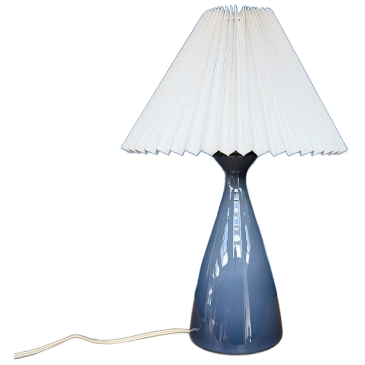 Vintage Keramieken Tafellamp, Holmegaard Jaren 60 image 1