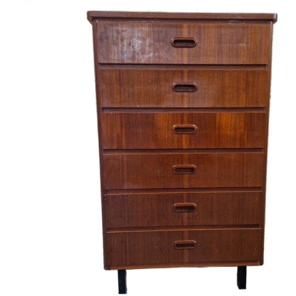 Scandinavische Ladekast Vintage Ladekast Wandkastje image 1