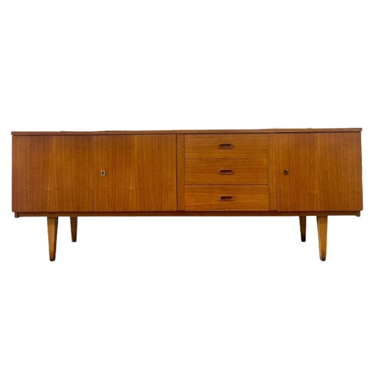 Vintage Scandinavische Houten Dressoir / Kast / Buffetkast image 1