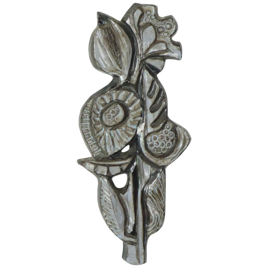 Bloemen Kunstwerk Bas Reliëf Paul Vermeire Perignem image 1