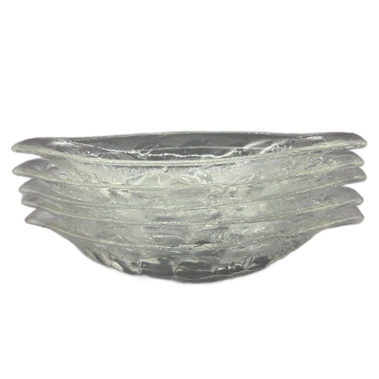 Set Vintage Fruit Schaaltjes Ijscoupes 5 Stuks image 1