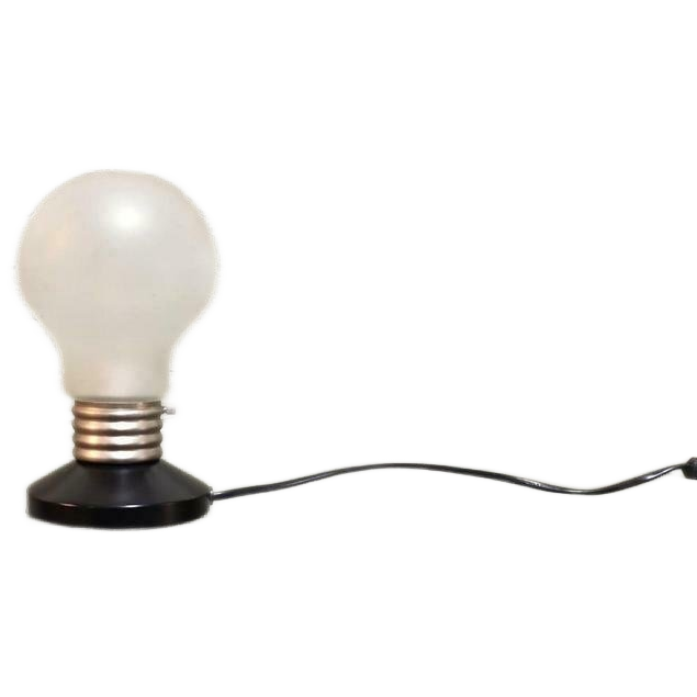 Vintage 1990s Ikea Pop Art Stijl Bulb Lamp Tafellamp image 1