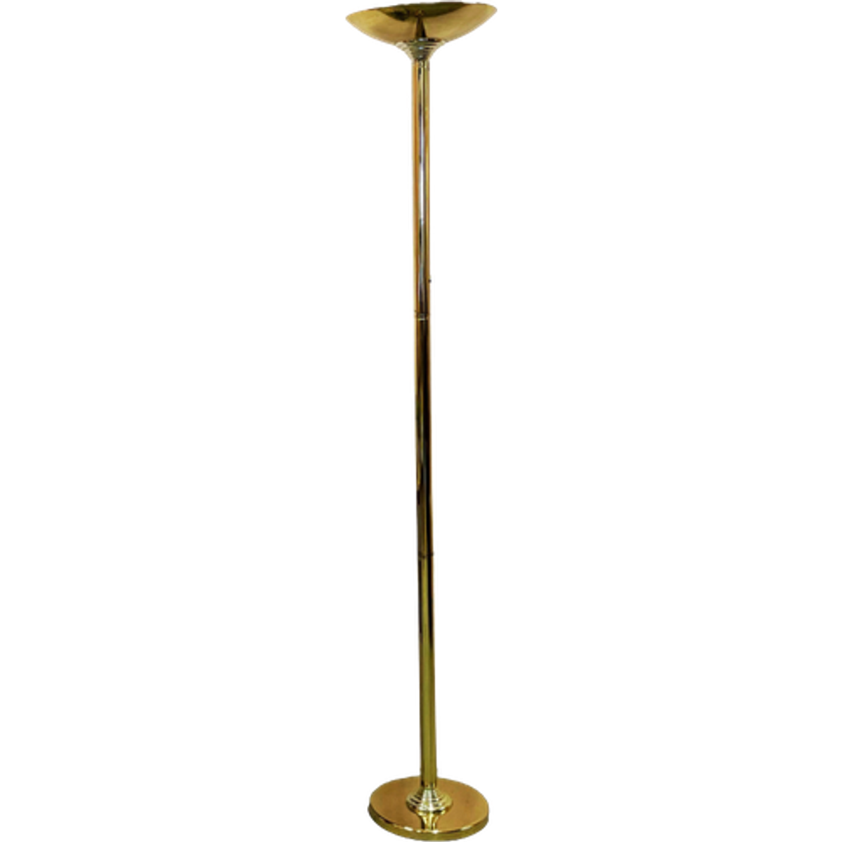 Mooie Messing Vloerlamp image 1