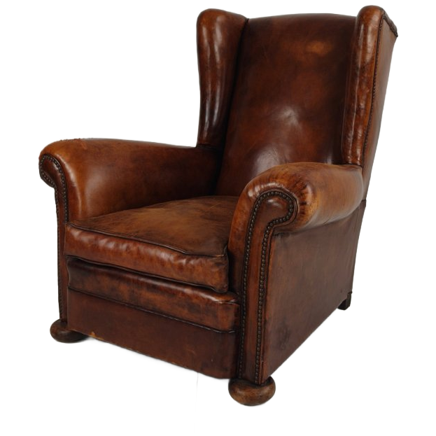 Engelse Leren Fauteuil – Hoge Kwaliteit & Uitstekend Comfort” image 1