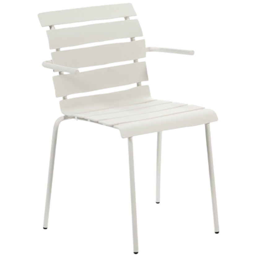 Serax  X Maarten Baas Tuinstoel Met Armleuningen White Aligned image 1