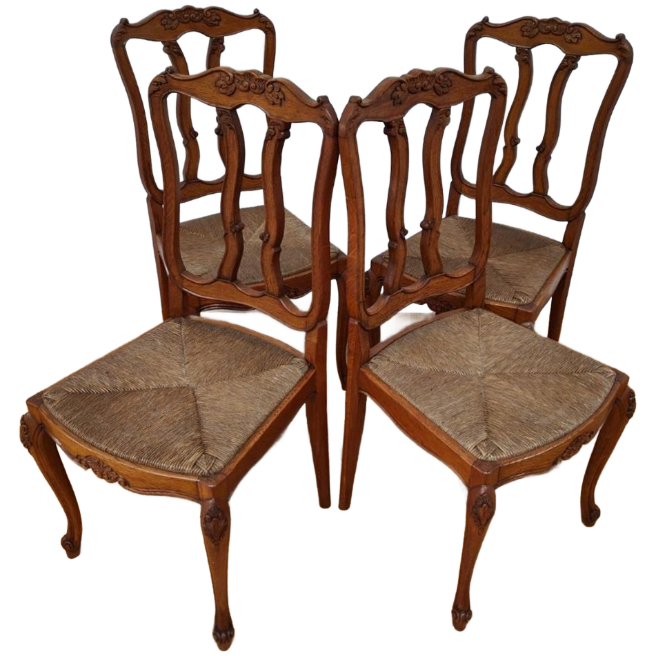 Vintage Landelijke Stoelen Eettafelstoelen Eetkamerstoelen Set Prijs image 1