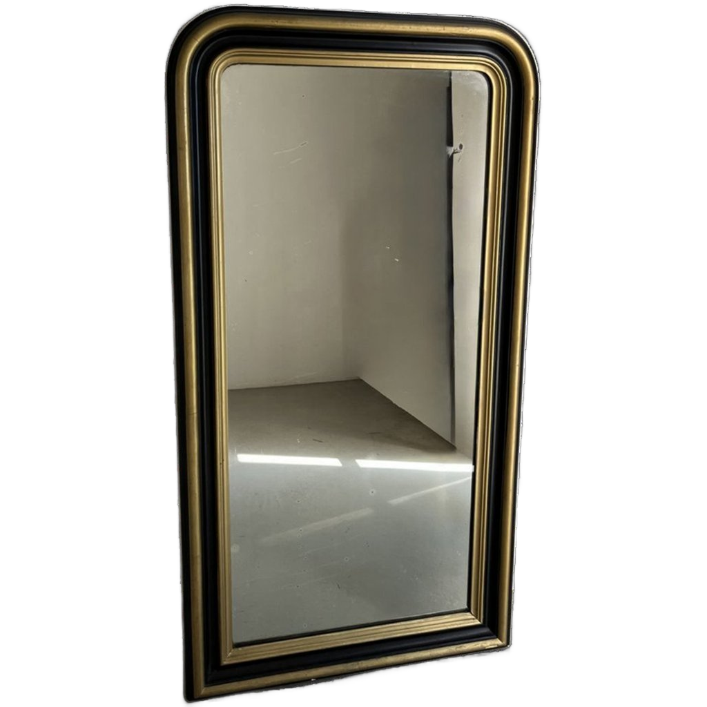 Grote Antieke Toogspiegel 127x67cm image 1