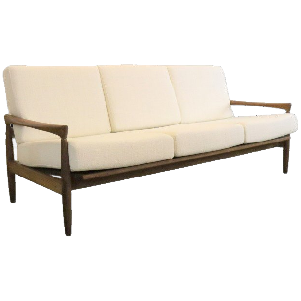 Erik Wørts Voor IKEA Kolding Bank Vintage Reupholstered image 1
