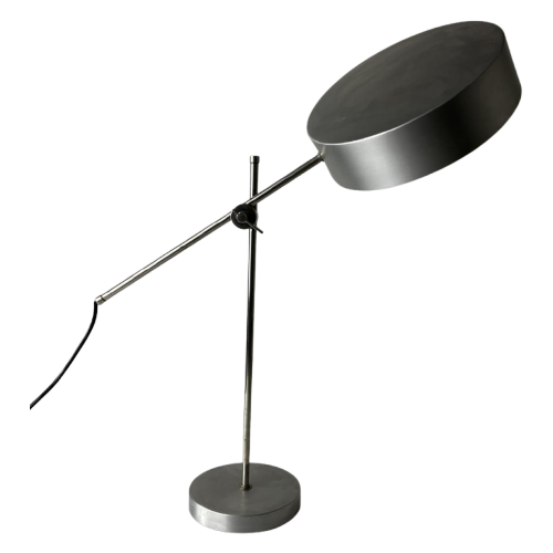 Bureaulamp Hengellamp Metaal Midcentury Vintage Industrieel image 1