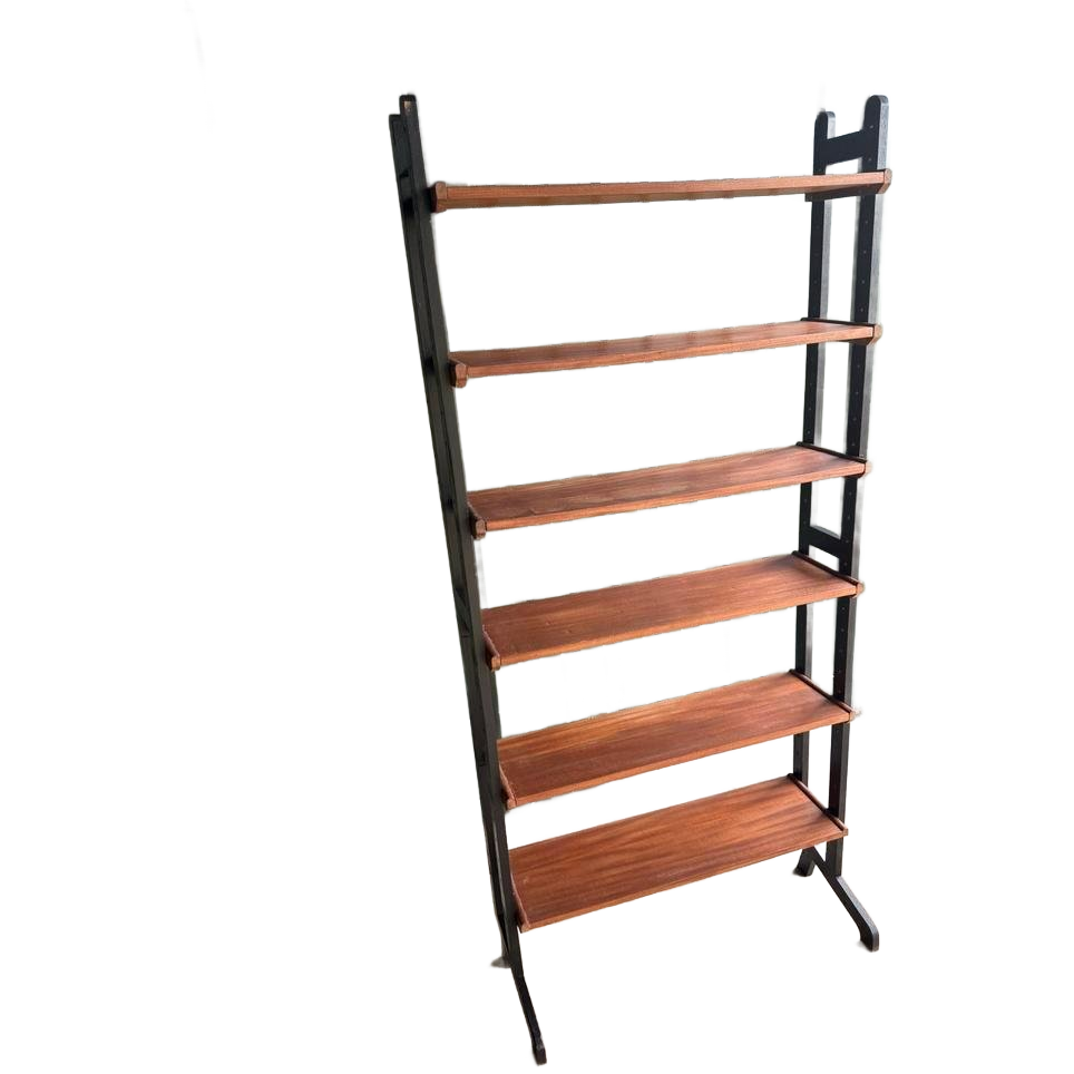 Vintage Wandsysteem Hout Black bij Reliving