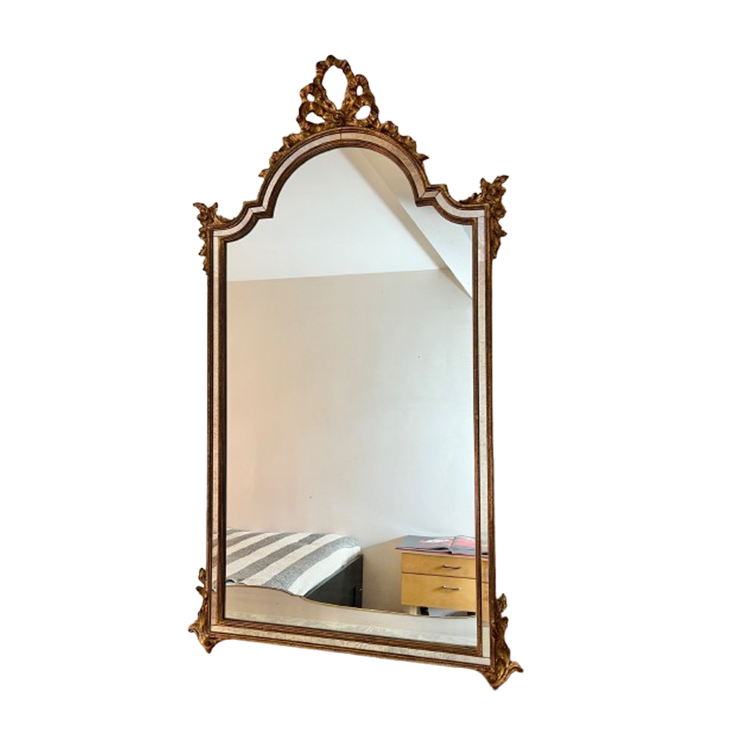 Vergulde Vintage Deknudt Spiegel 106x61cm image 1