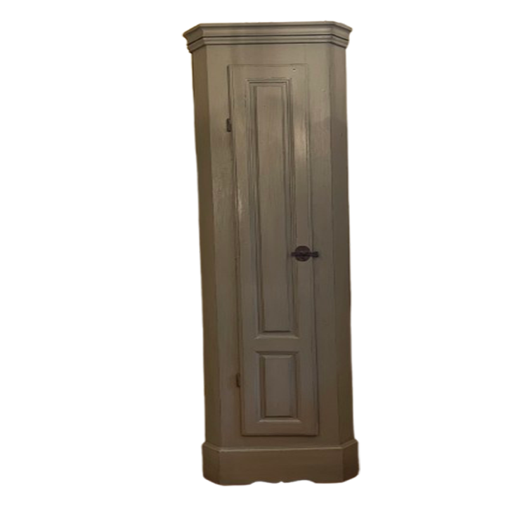 Hoge Ondiepe Hoekkast Frans 254 Cm. image 1