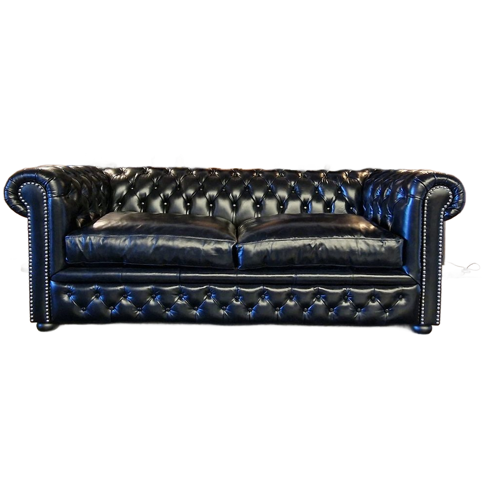 Chesterfield Brighton Slaapbank - Zwart image 1