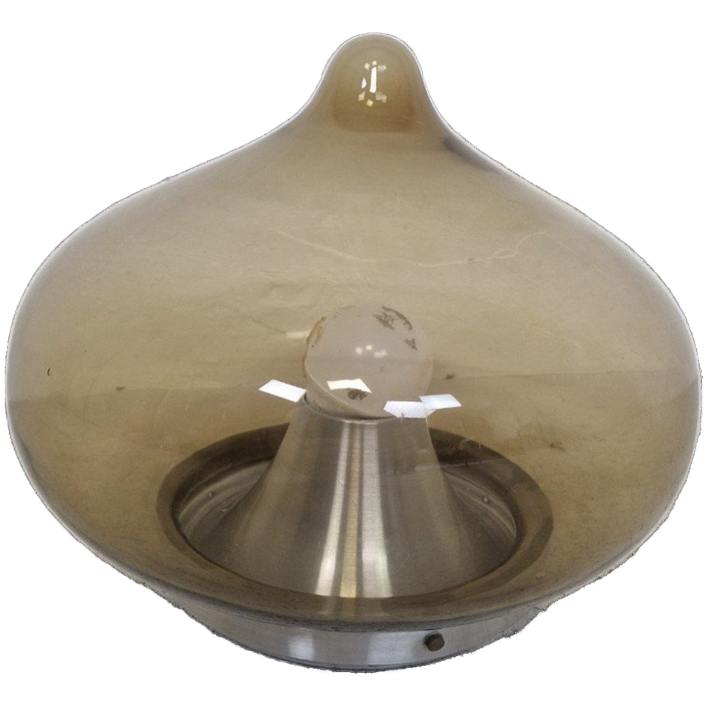 Dijkstra Druppel Plafondlamp Jaren 70 image 1