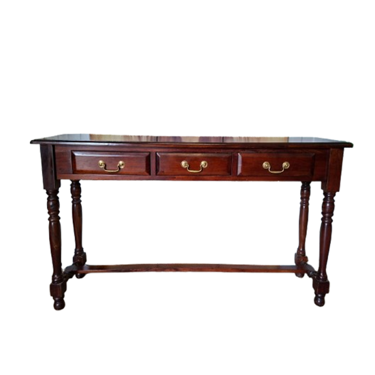 Klassieke Engelse Sidetable, Wandconsole. Haltafel Afm. 142x36cm En 77cm Hoog. image 1