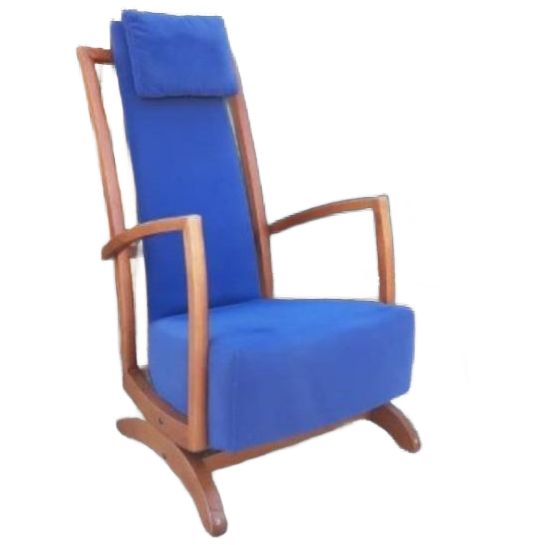 Design Schommelstoel | Jaren 80 90 | Art Deco Stijl Fauteuil image 1
