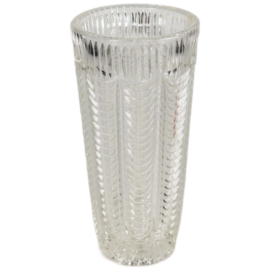 Jaren 50 Persglazen Vaas Uit Italie image 1