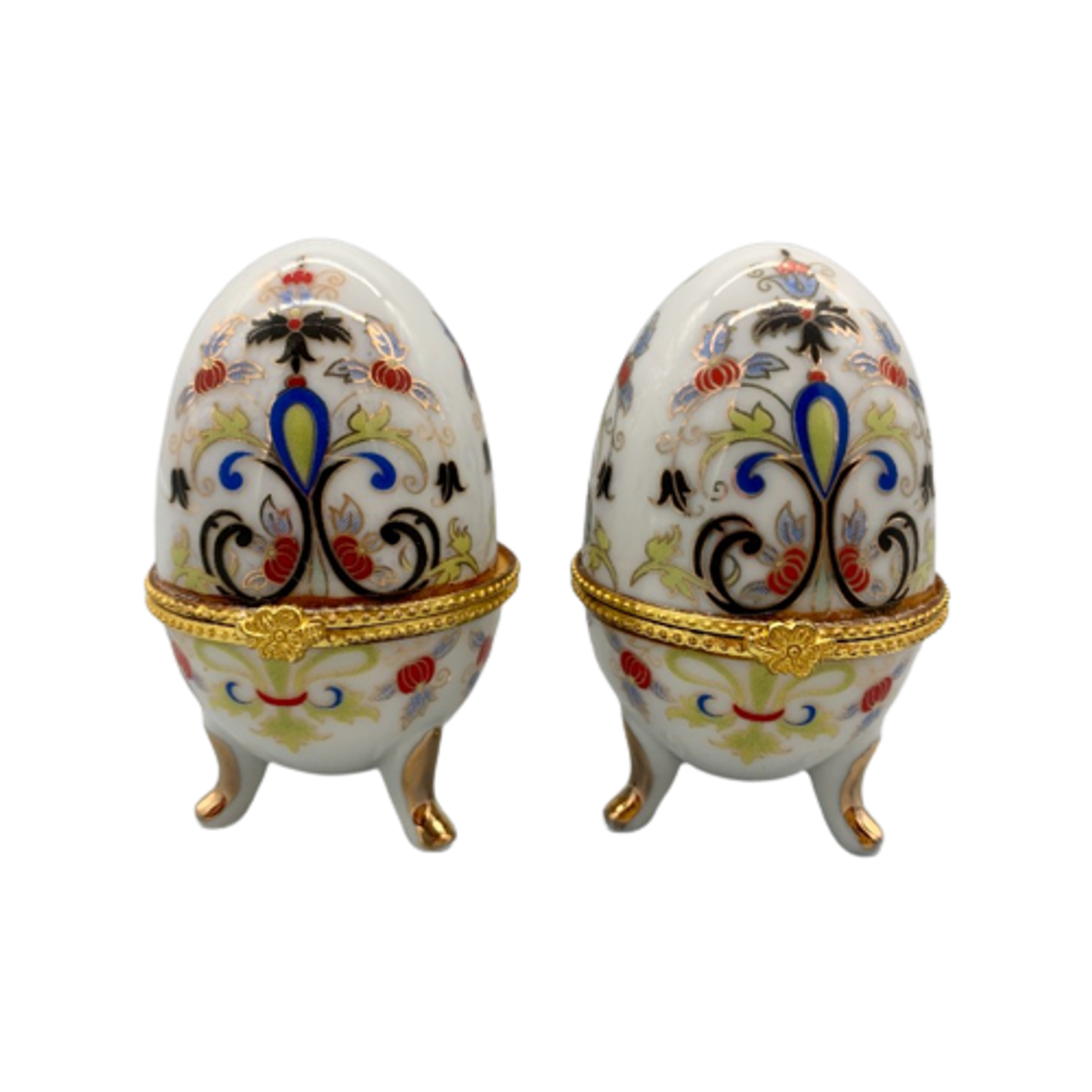 Set Vintage Porseleinen Sieraden Eieren image 1