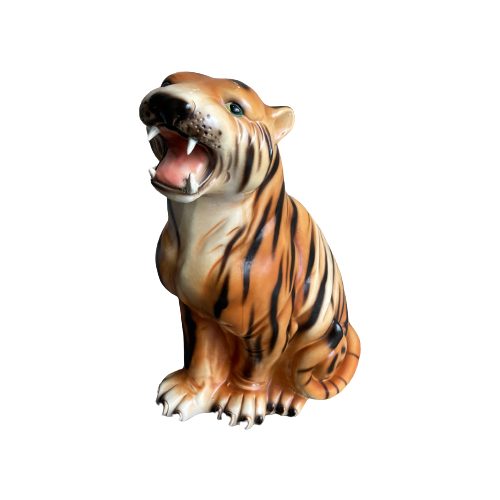 Shakti 🐯 De Tijger – Beeld In Keramiek image 1