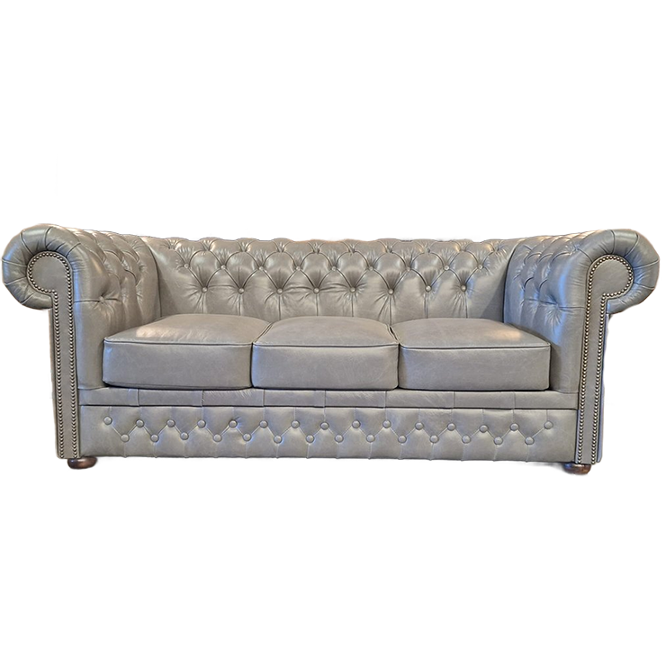 Chesterfield Basic Luxe 3-zits - Dubai Grey image 1