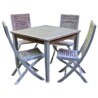 Design Folding Boat Set Teak (5) image 1