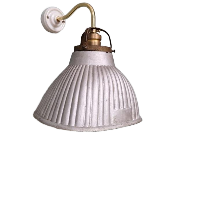 Wandlamp Met Zwanenhals Van Gemercuriseerd Glas, 1930 image 1