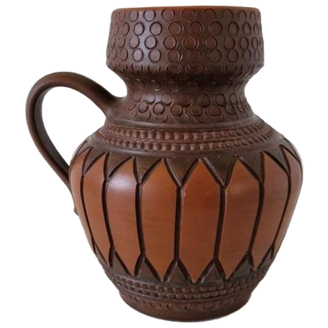 Vintage Vaas Terracotta Vaas Jaren 70 image 1