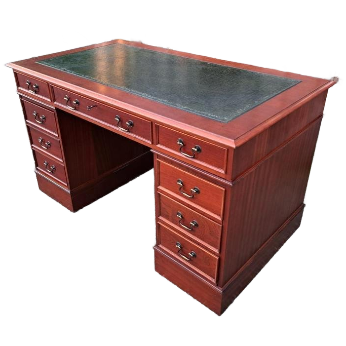 Klassiek Bureau, Schrijftafel, Desk  Lichte Gebruikssporen image 1