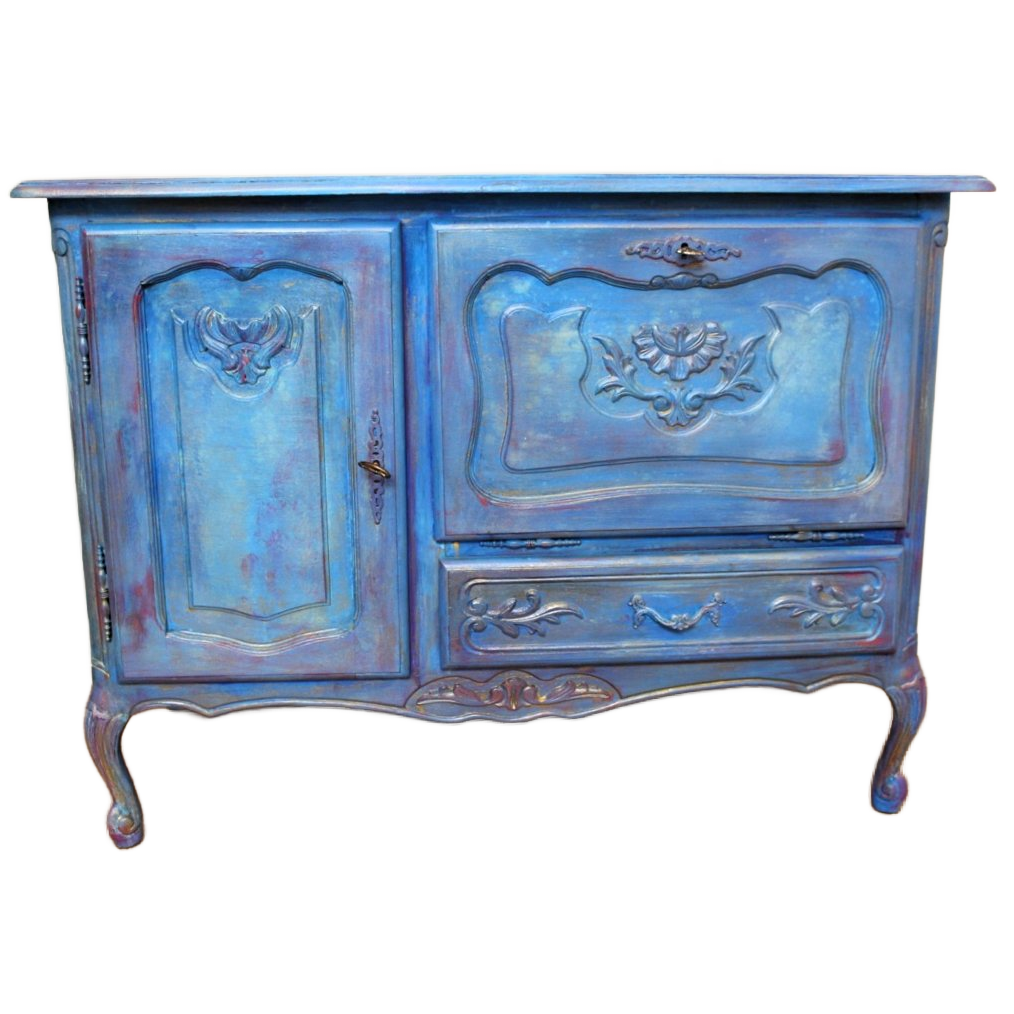 vintage an・an no.16 Overige kasten Hout Blue bij Reliving