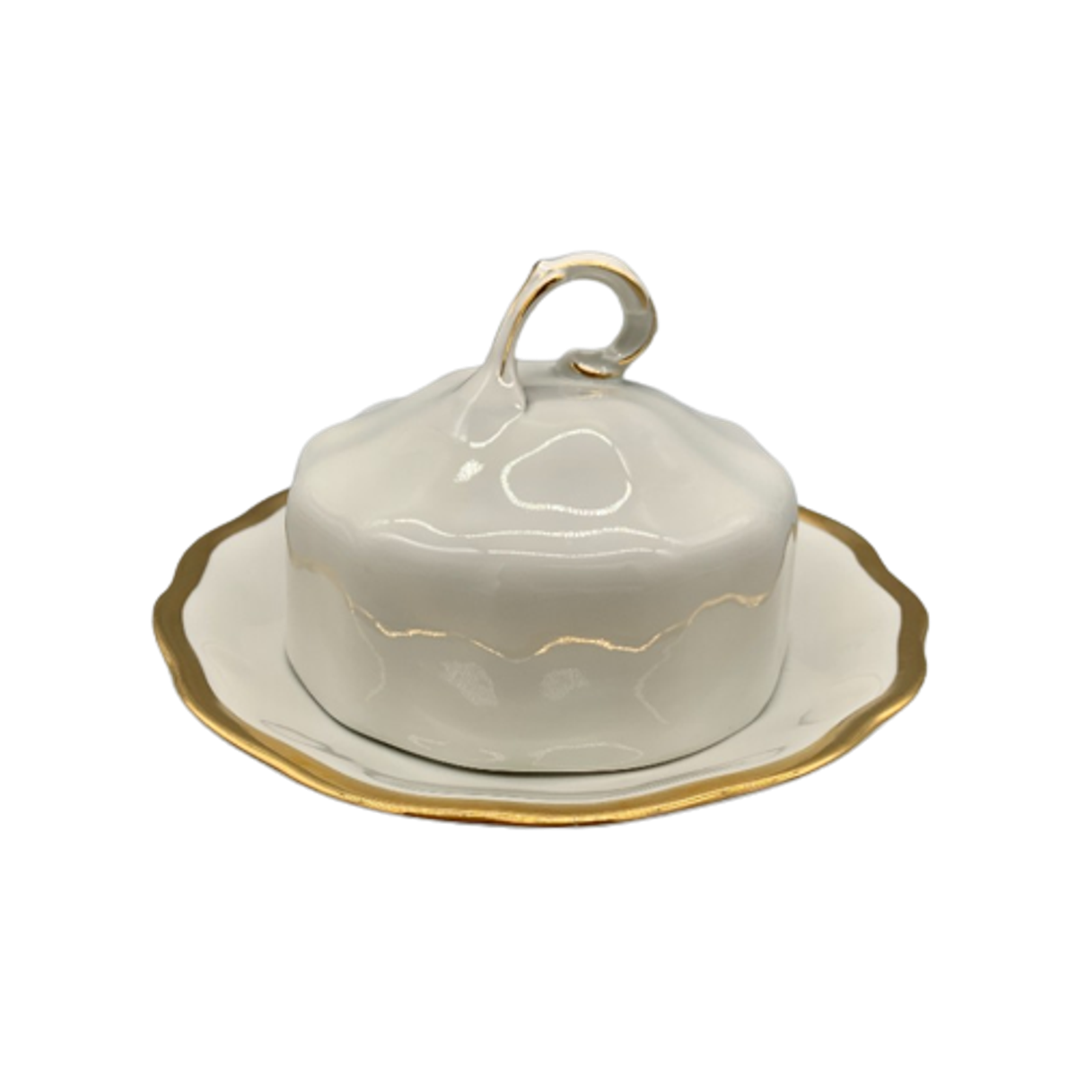 Koenigszelt Vintage Botervloot Roomwit/goud image 1