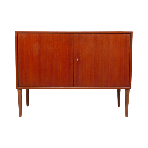 Vintage Teak Wandkast Dressoir MidCentury , Scandinavisch , Vintage Reliving