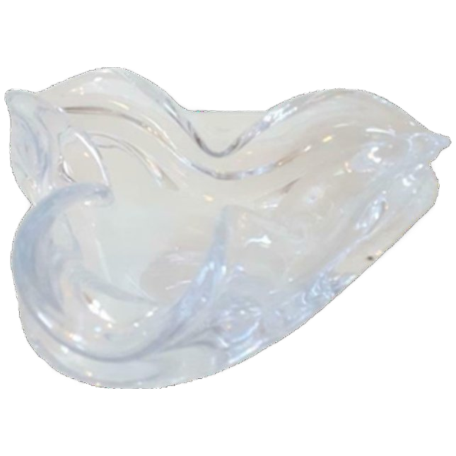 Glazen Schaal Murano Bonbon Schaaltje Kristal Glas image 1