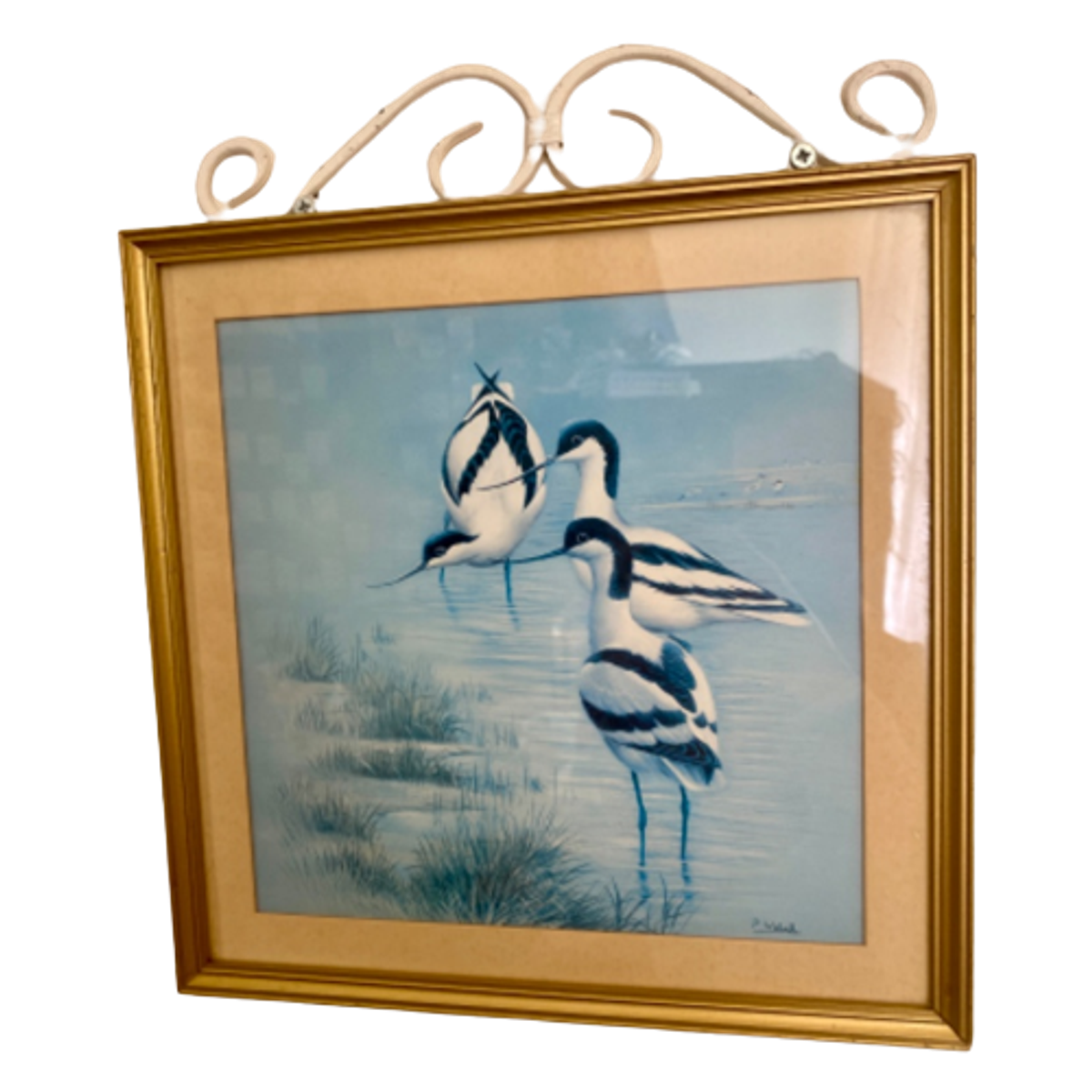 P. Welch Print Kluut Achter Glas image 1