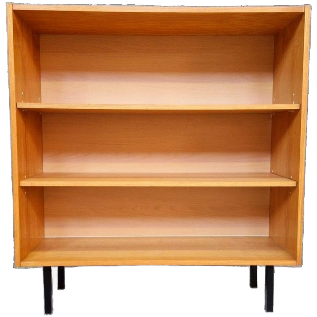 Vintage Boekenkast Deense Boekenkast Wandkast Jaren 70 image 1