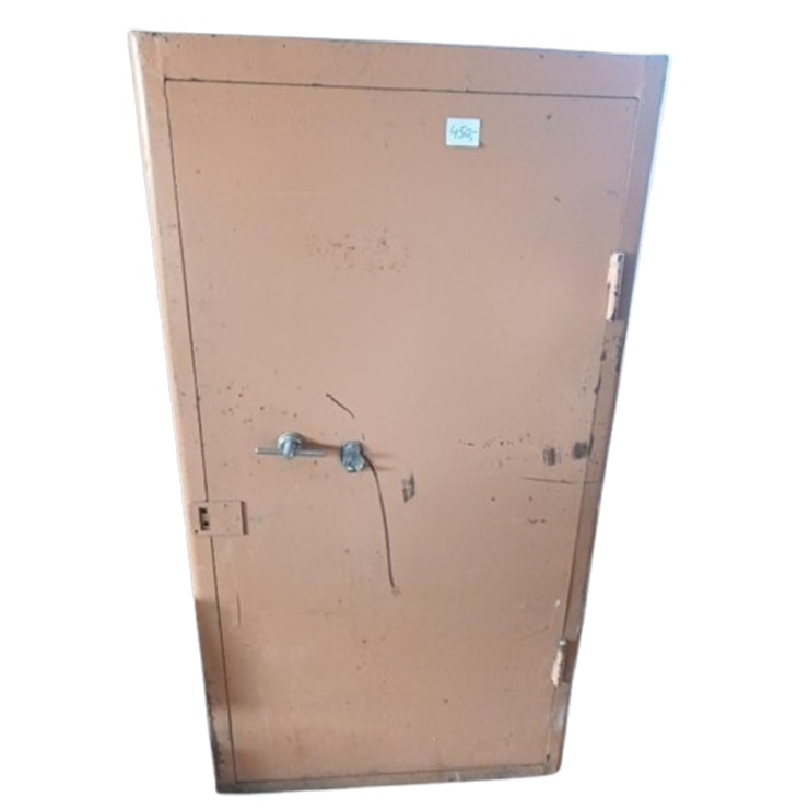 Oude Brandkast , Kluis , Zwart Geld Kast ,Gereedschapskast image 1