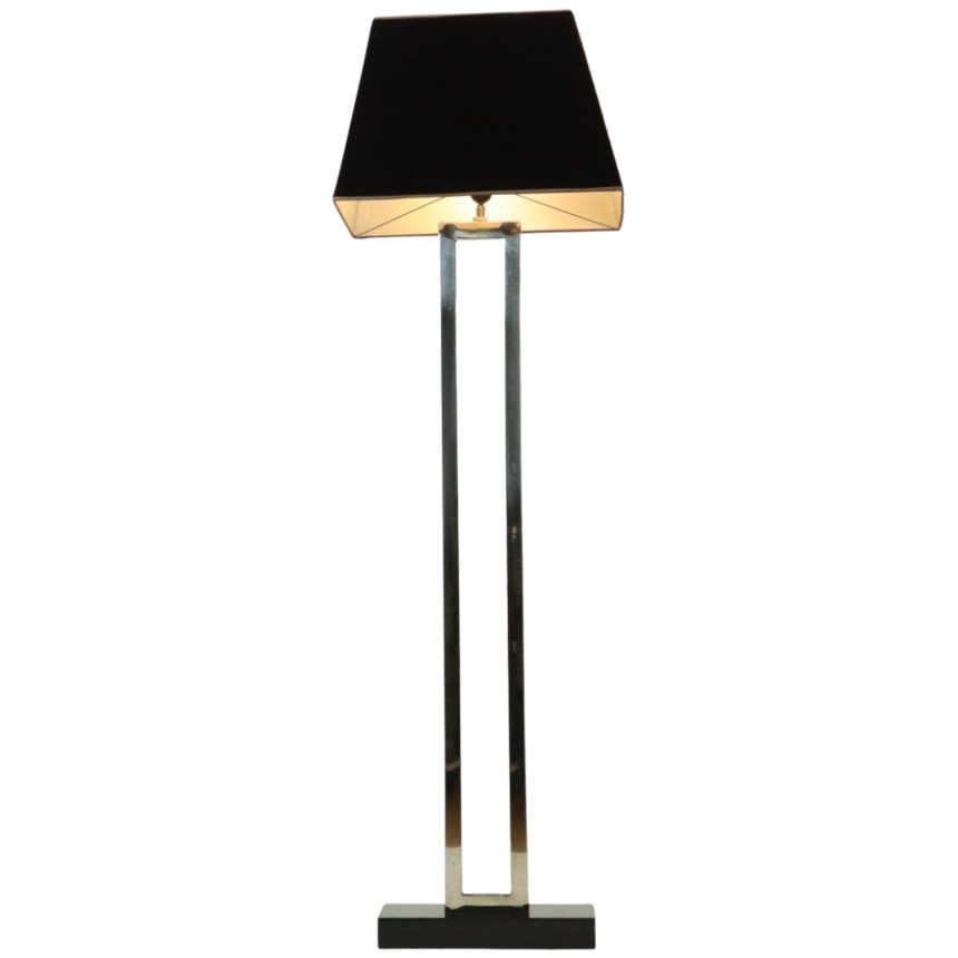 Eichholtz Arlington Design Vloerlamp Rvs Granieten Voet 152Cm image 1