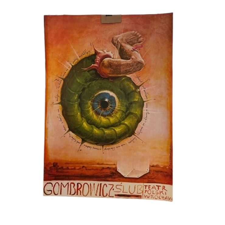 Franciszek A.b. Bilberstein-starowieyski (1930-2009), Gombrowicz image 1