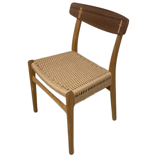 Carl Hansen & Sonch23 Stoel Walnut Oil/natural Paper Cord/oak Cover Cap image 1