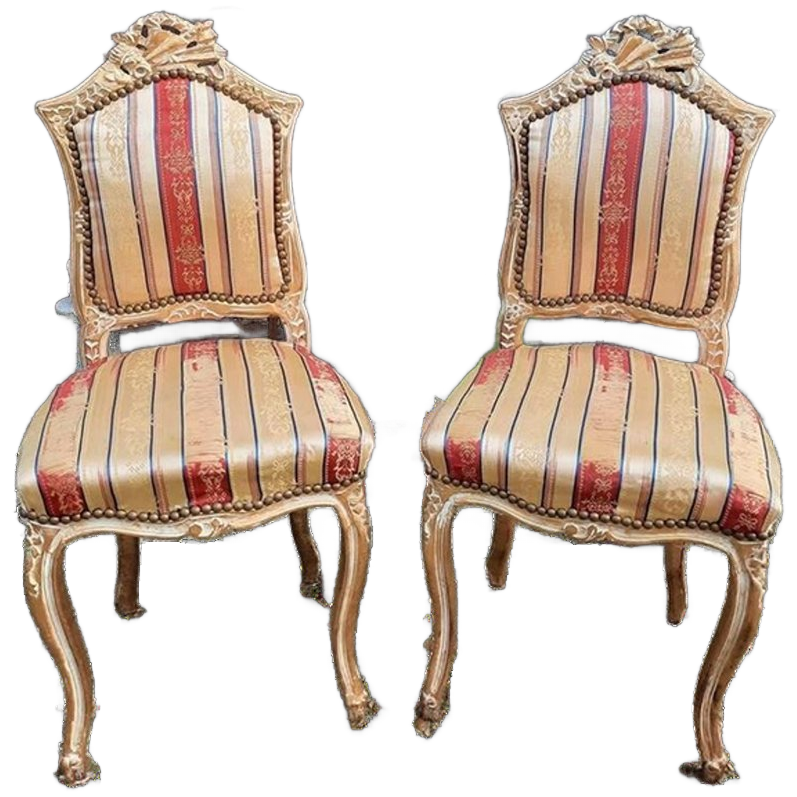 Barok Decoratieve Kinderstoeltjes Zithoogte 46cm En Rugleuni image 1