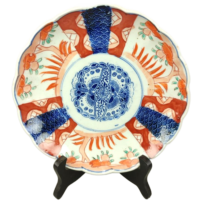 Antiek Japans Imari Bordje image 1