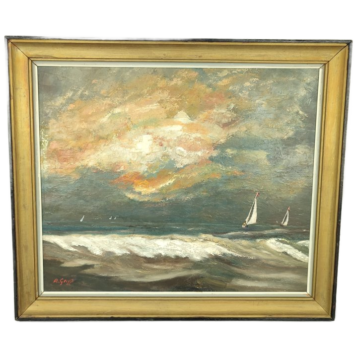 R. Geijp - Maritiem Schilderij image 1