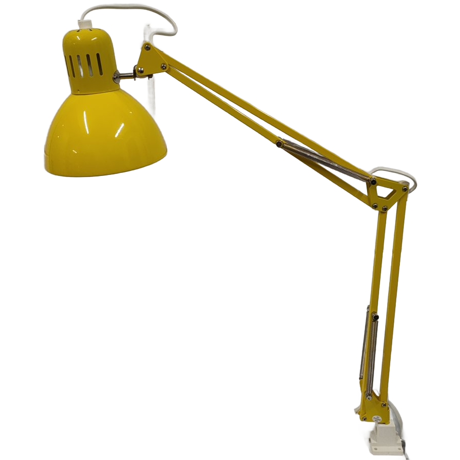 Retro Gele Schaarlamp Uit De Jaren 90 image 1