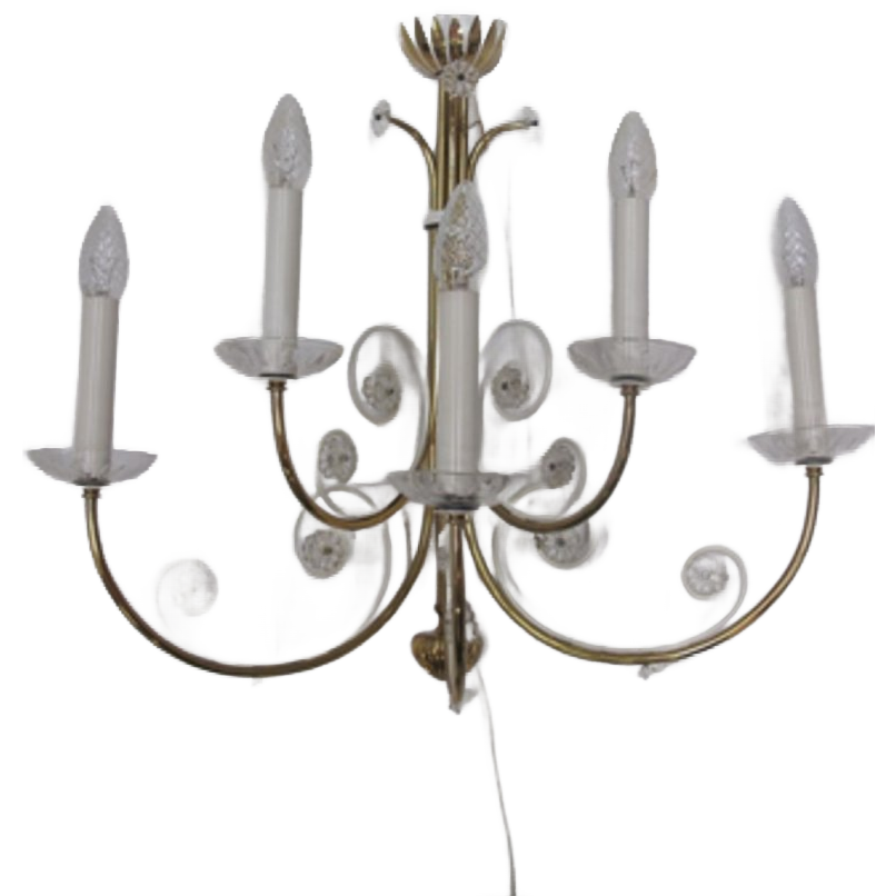Kroonluchter Achtige Wandlamp image 1
