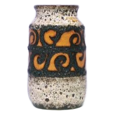 Bruin & Caramel Curl Fatlava West Germany Vaas image 1