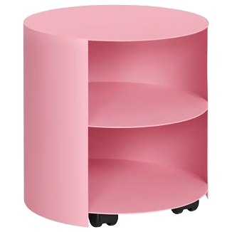 HEM | Hide Side Table Lichtroze Structuurpoedercoating image 1