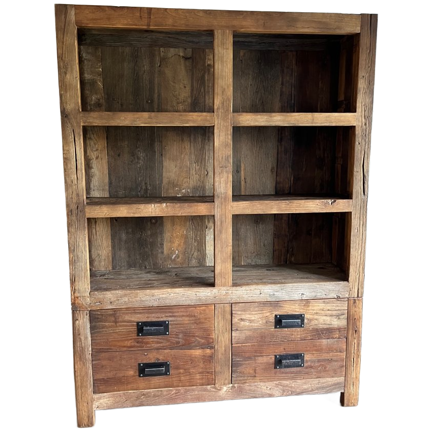 Unieke Kast Van Gerecycled Elmhout – Stoer, Robuust En Karaktervol image 1