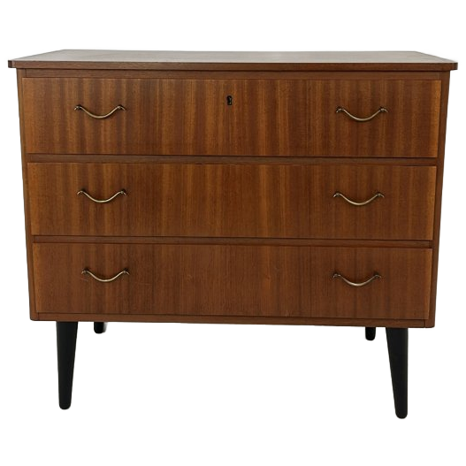 Scandinavisch Vintage Teak Fineren Ladekast Stenvo image 1