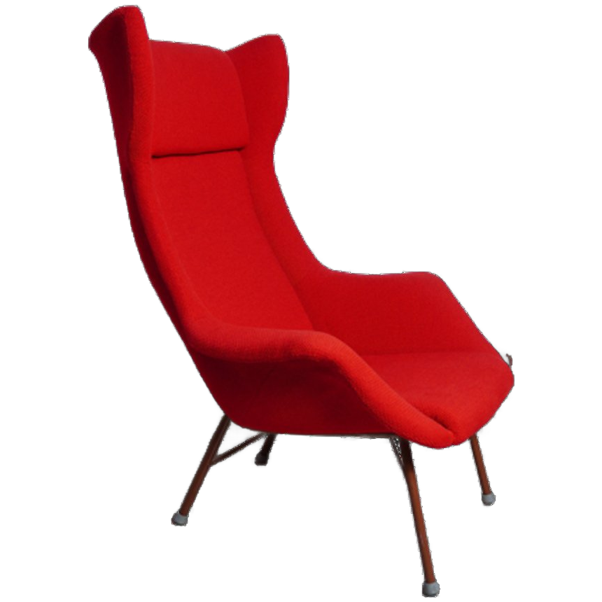 Lounge Chair By Miroslav Navrátil And Magda Sepova, 1960s image 1